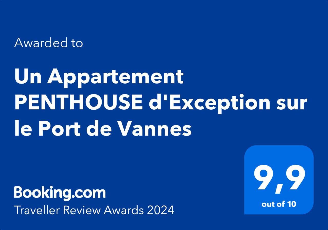 Un Appartement Penthouse D'Exception Sur Le Port De Vannes Kültér fotó